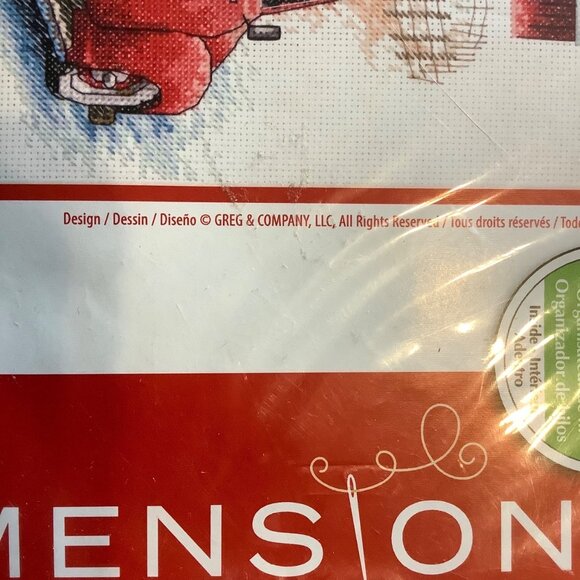 Dimensions Winter Ride Counted Cross Stitch Kit 10"x14" Design Greg Giordano - Picture 6 of 6